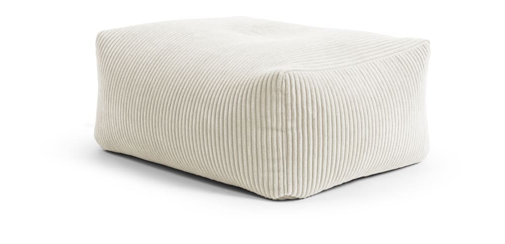 Sitting Point, pouf en tissu ou velours, photo du marchand