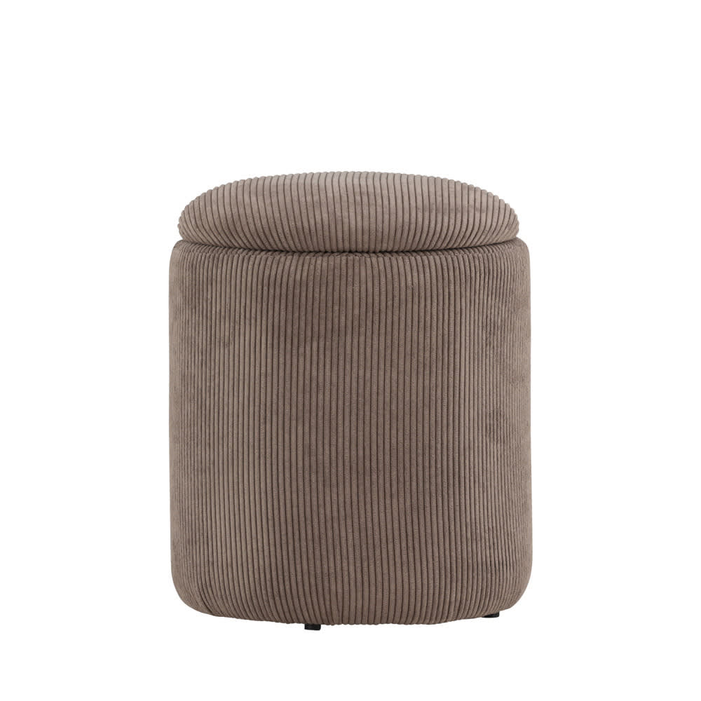 Venture Home, pouf en tissu ou velours, photo du marchand