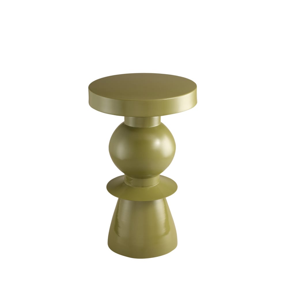 Drawer, table d’appoint en métal, photo du marchand
