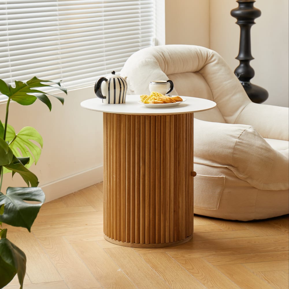 Nordlys, table d’appoint en bois, photo du marchand