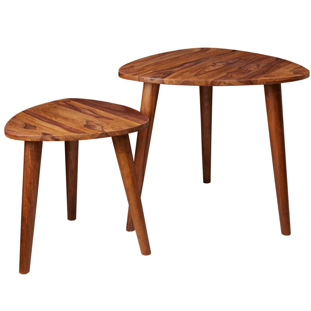 FineBuy, tables gigognes en bois, photo du marchand