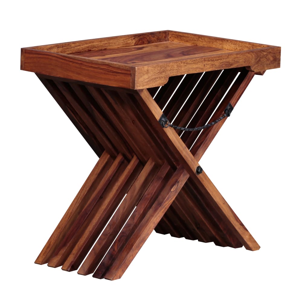 FineBuy, table d’appoint en bois, photo du marchand