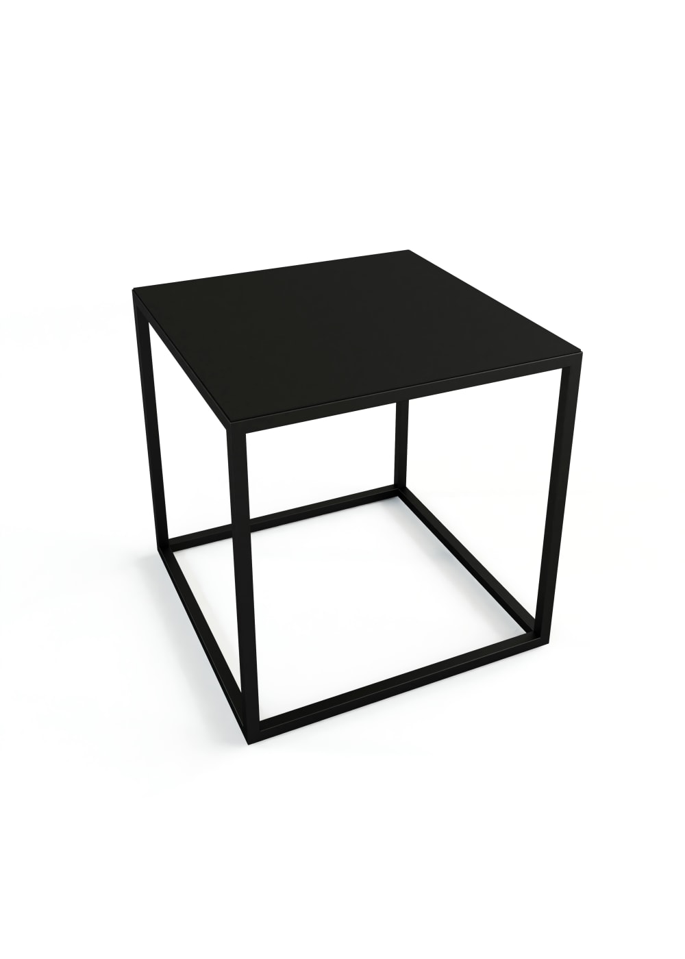 Metallbude, table d’appoint en métal, photo du marchand