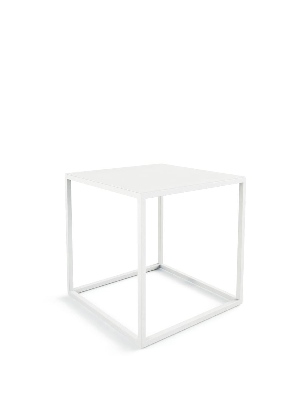 Metallbude, table d’appoint en métal, photo du marchand