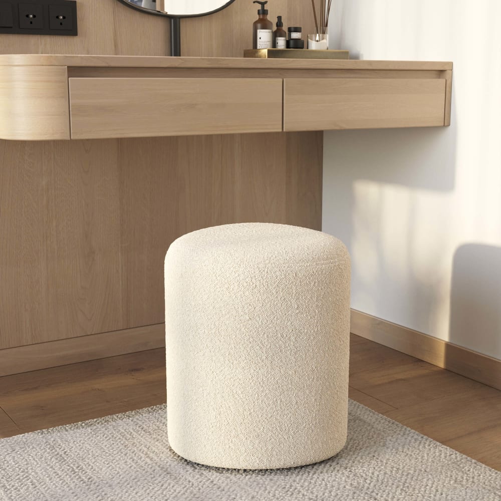 Maison Pavane, pouf en tissu ou velours, photo du marchand