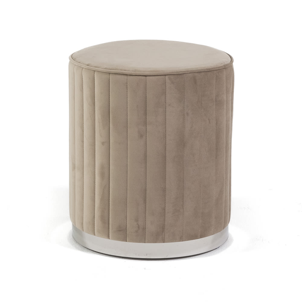 Siediti Fuori e Dentro, pouf en tissu ou velours, photo du marchand
