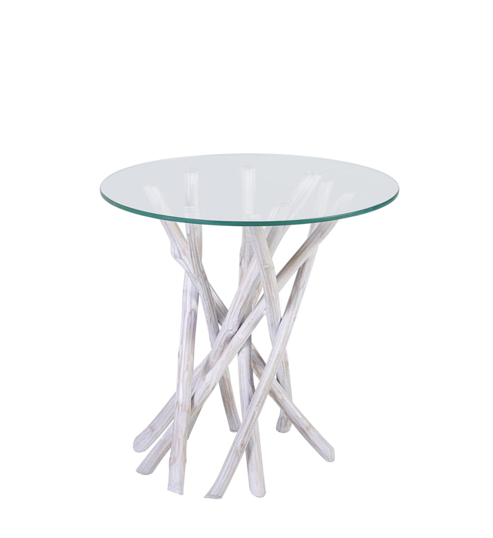 Moycor, table d’appoint en verre, photo du marchand