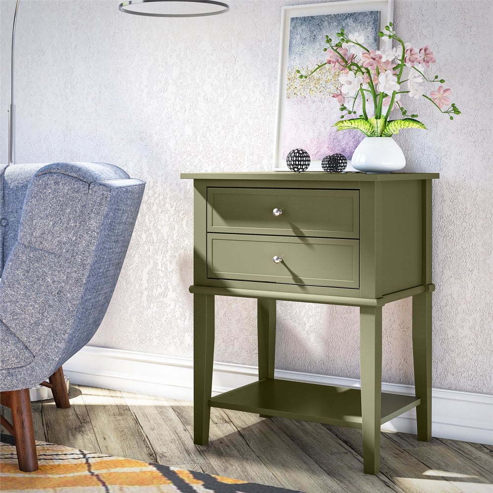 Dorel Home, table d’appoint en panneau, photo du marchand