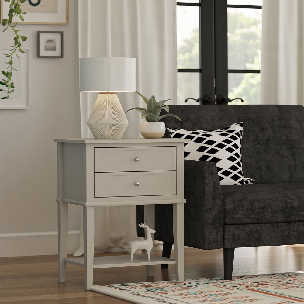 Dorel Home, table d’appoint en panneau, photo du marchand