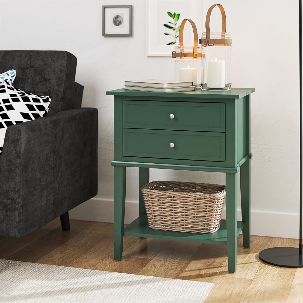 Dorel Home, table d’appoint en panneau, photo du marchand
