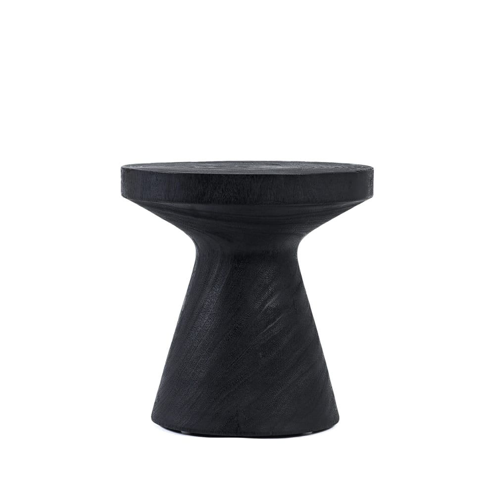 Bazar Bizar, table d’appoint en bois, photo du marchand