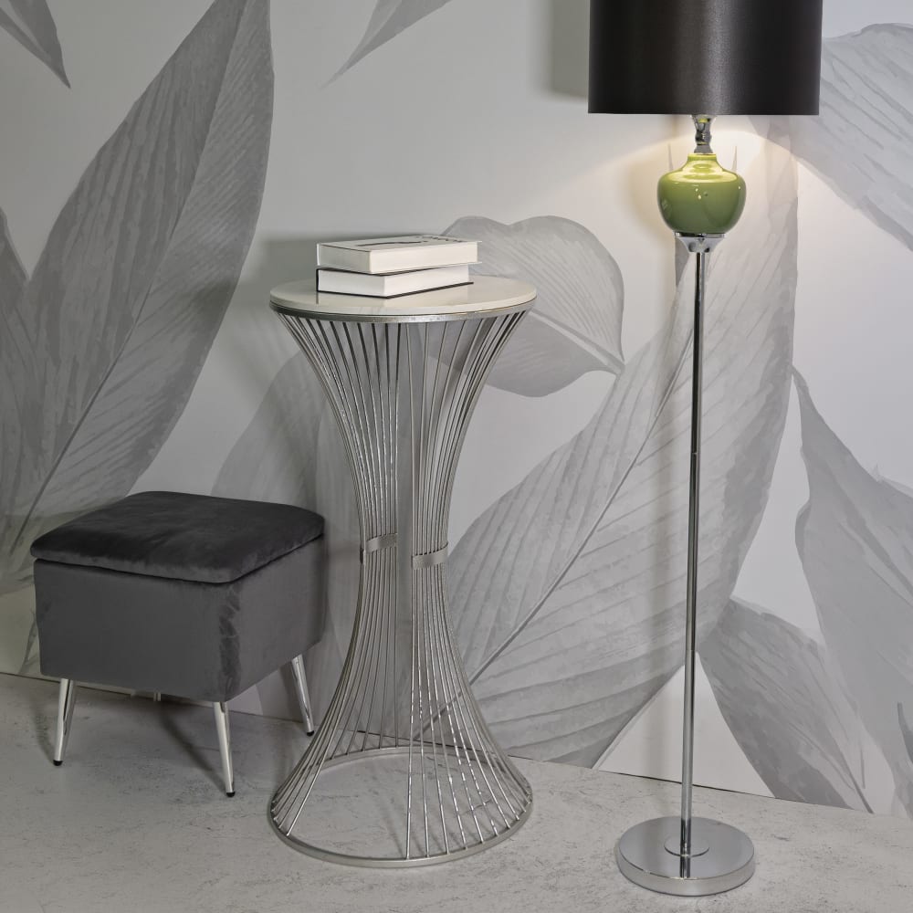 Mauro Ferretti, table d’appoint en métal, photo du marchand
