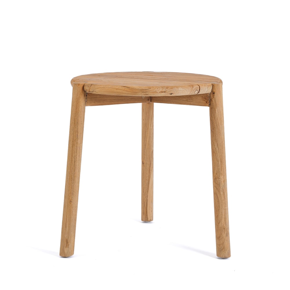 Bazar Bizar, table d’appoint en bois massif, photo du marchand