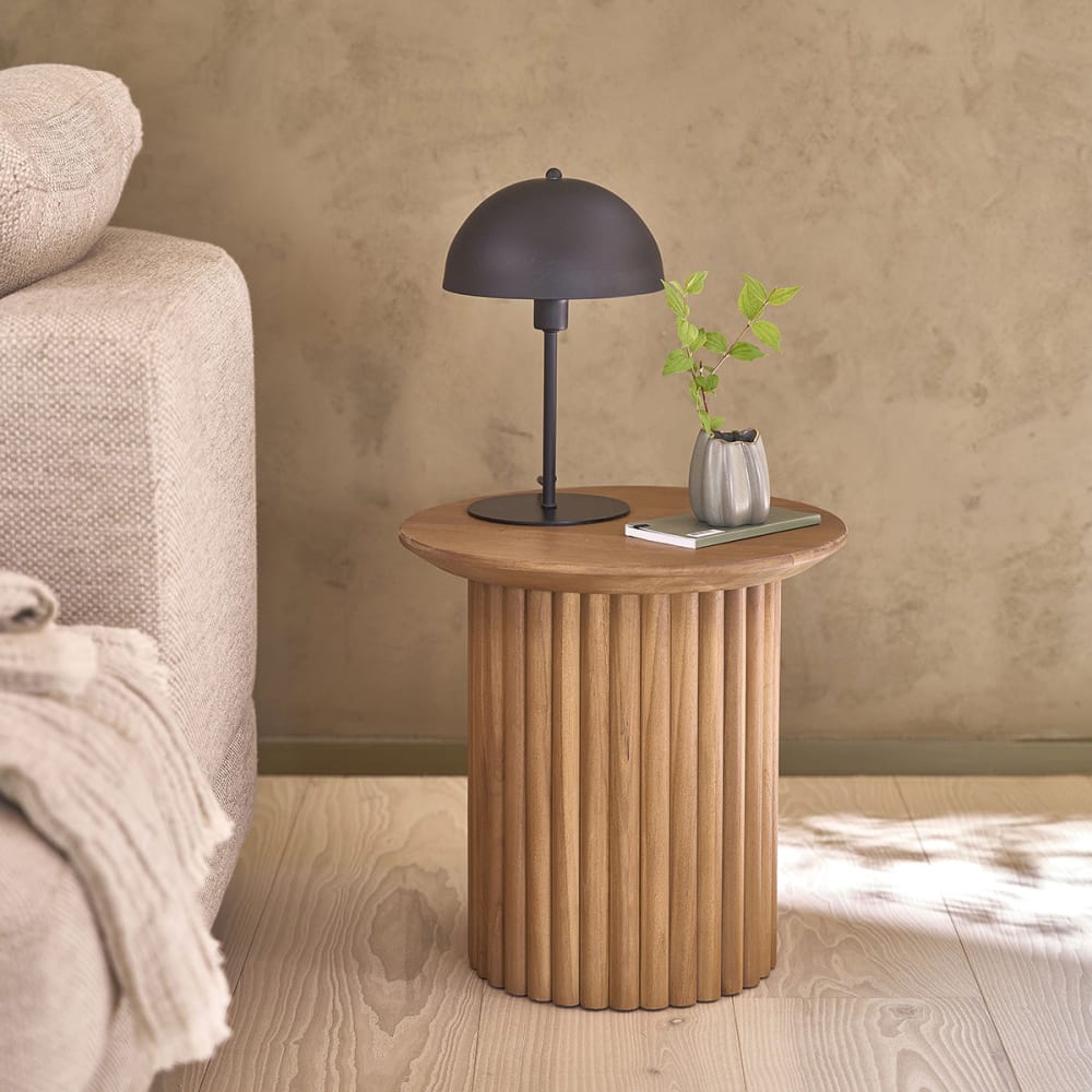 Berah Getah, table d’appoint en bois massif, photo du marchand