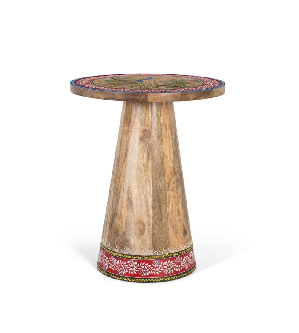 Giner Y Colomer, table d’appoint en bois massif, photo du marchand