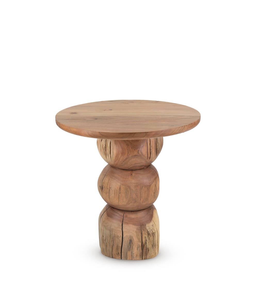 Moycor, table d’appoint en bois, photo du marchand
