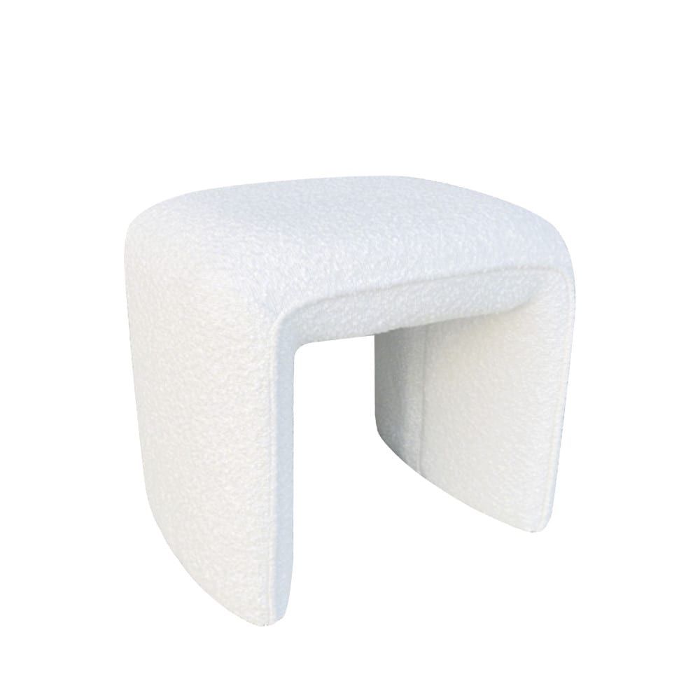 Drawer, pouf en tissu ou velours, photo du marchand