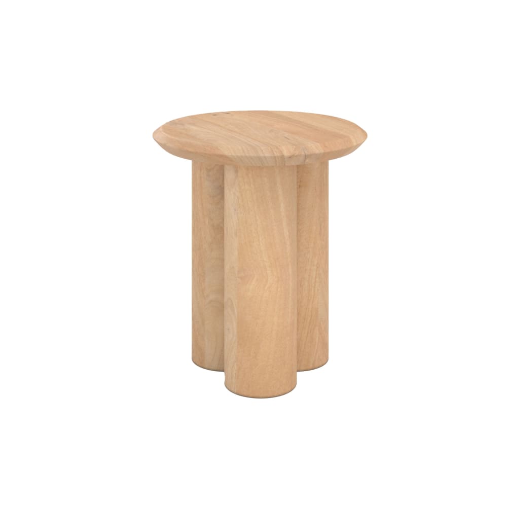 Maison Pavane, table d’appoint en bois massif, photo du marchand