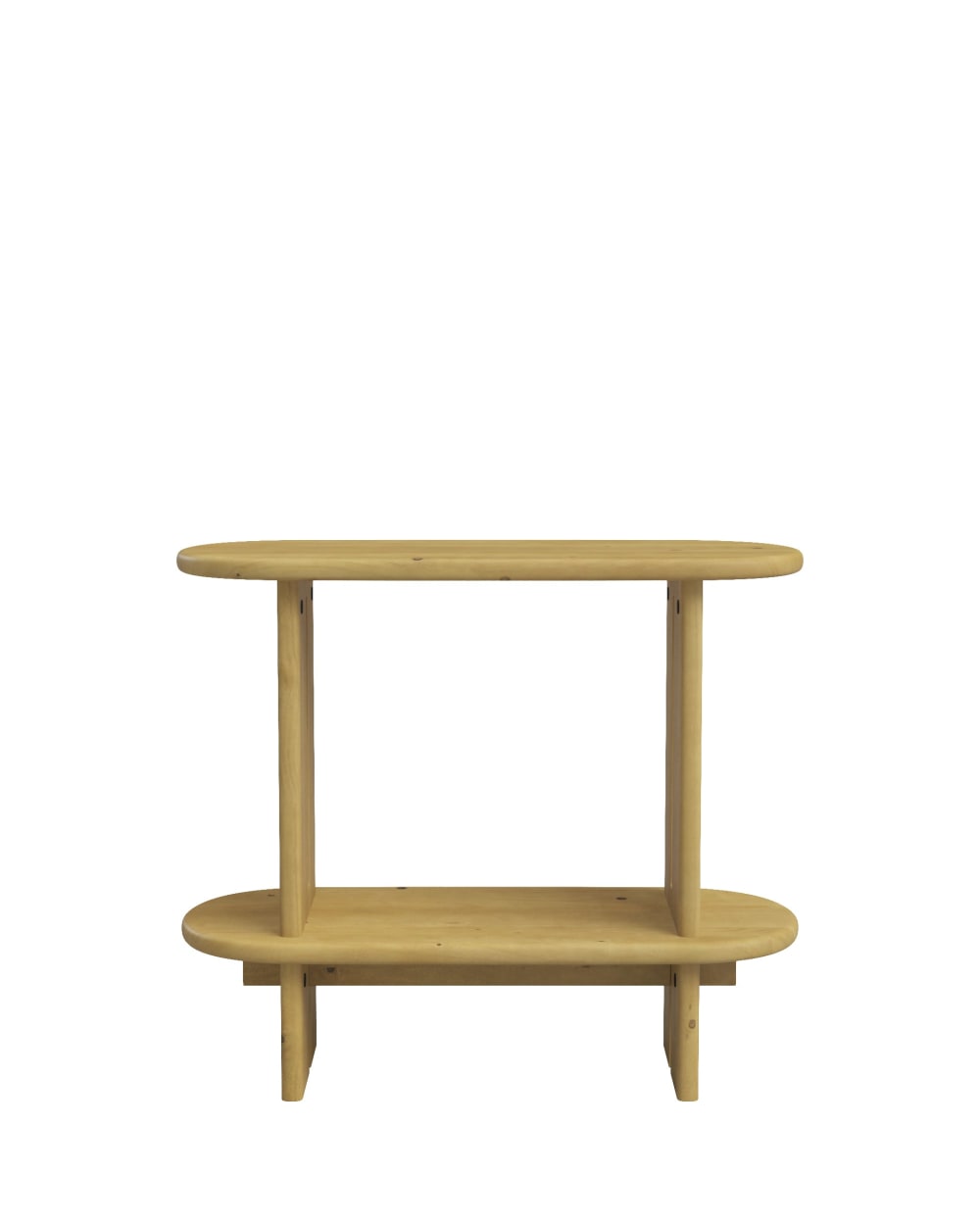 Hannun, table d’appoint en bois massif, photo du marchand