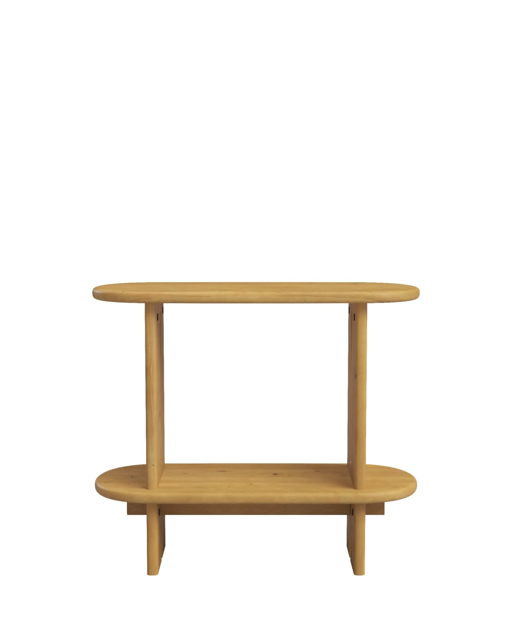 Hannun, table d’appoint en bois massif, photo du marchand