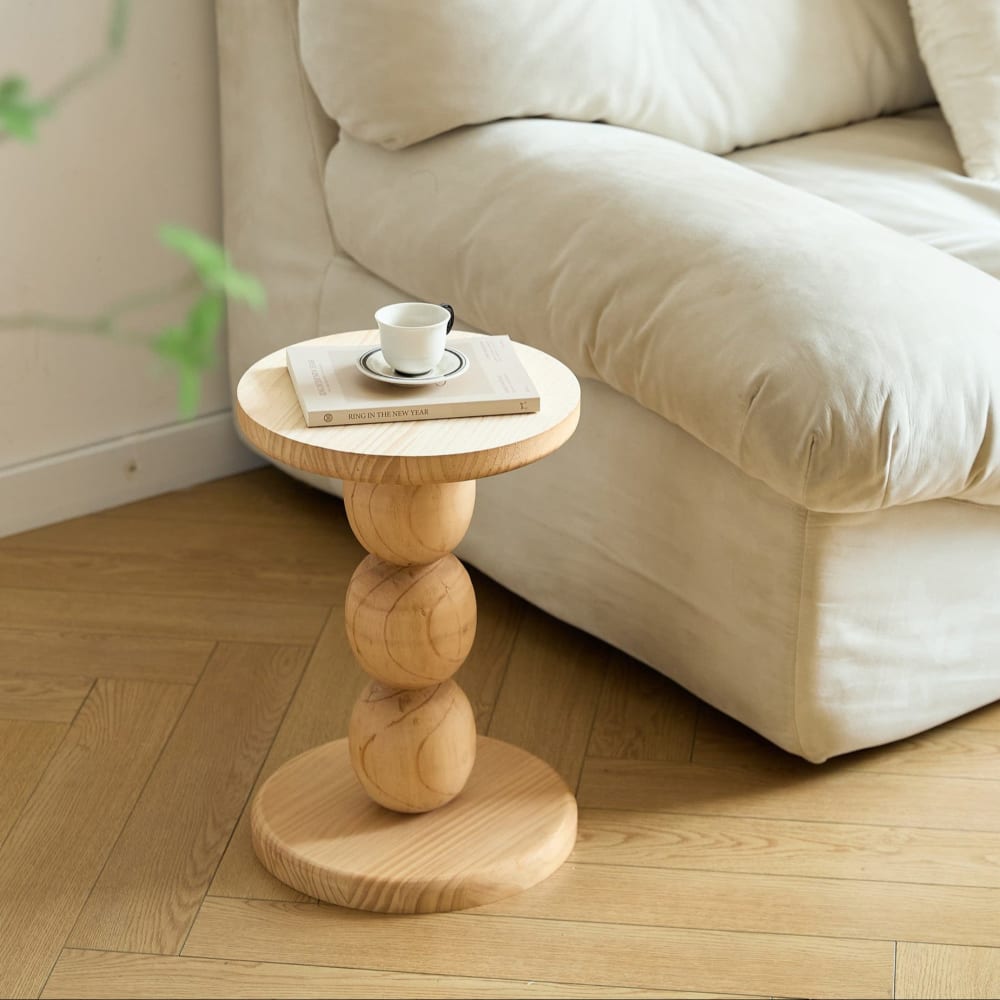 Nordlys, table d’appoint en bois, photo du marchand