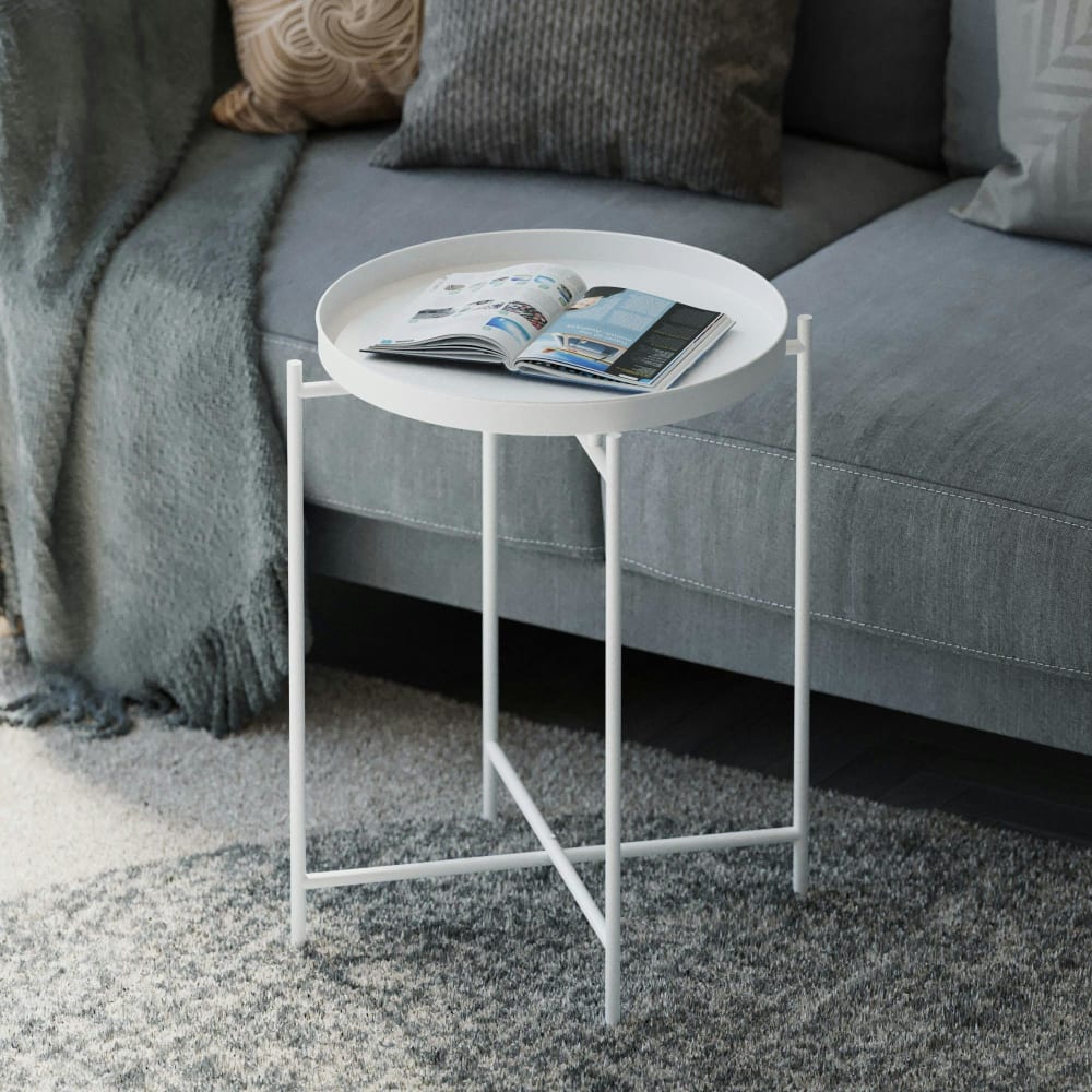 Pier Import, table d’appoint en métal, photo du marchand