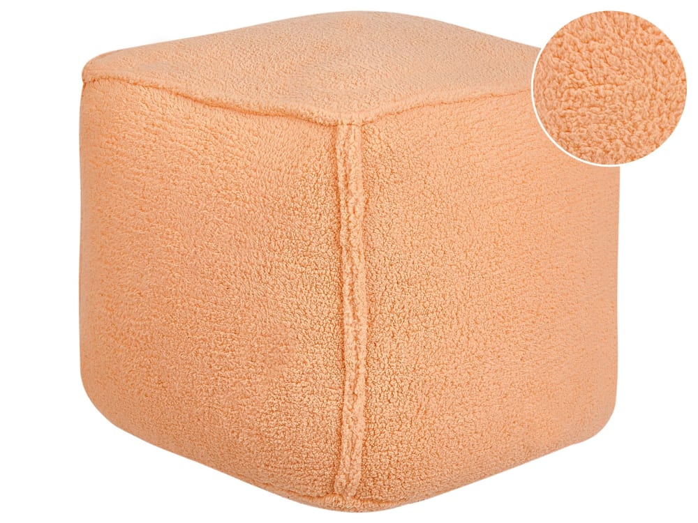 Beliani, pouf en tissu ou velours, photo du marchand