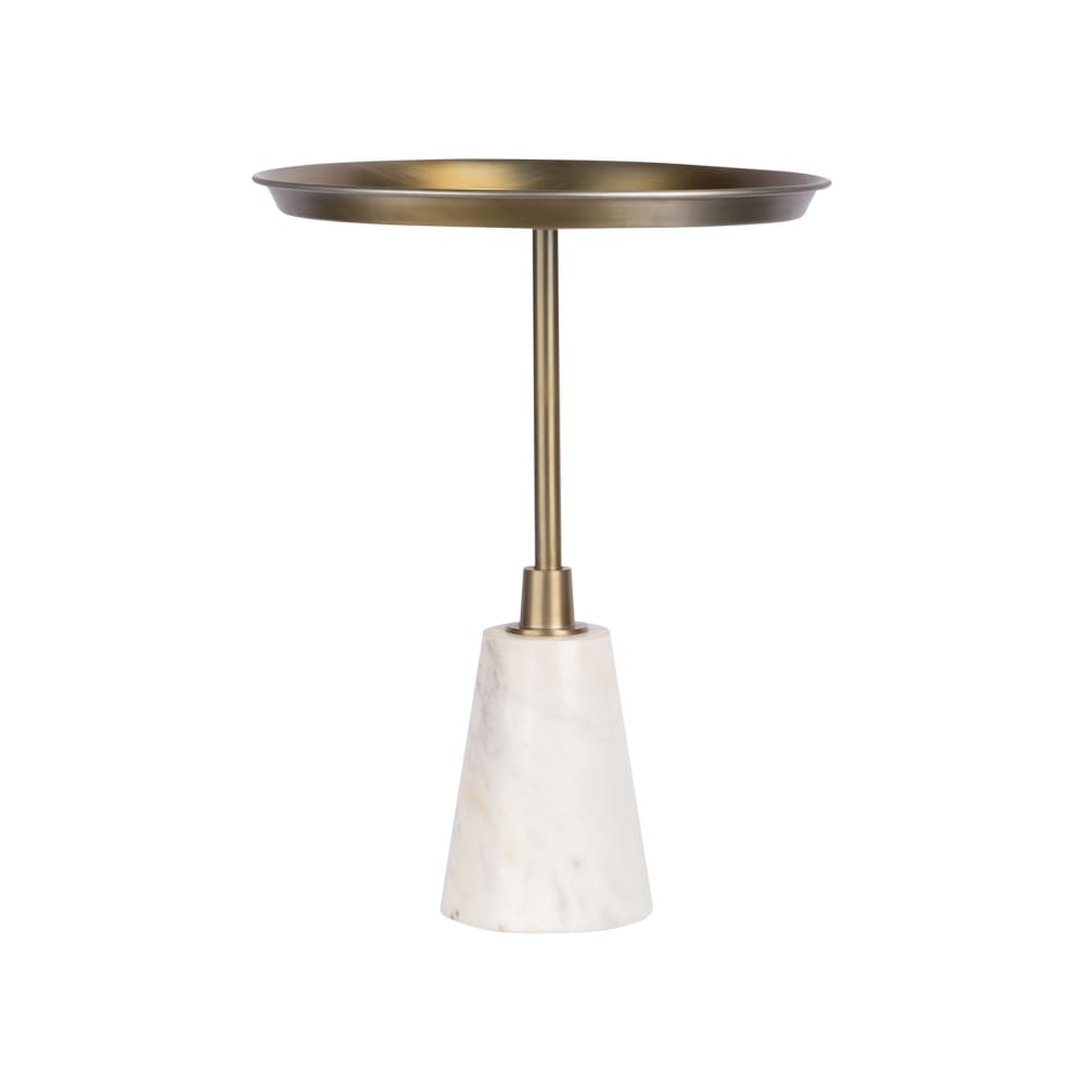 ReCollection, table d’appoint en marbre, photo du marchand