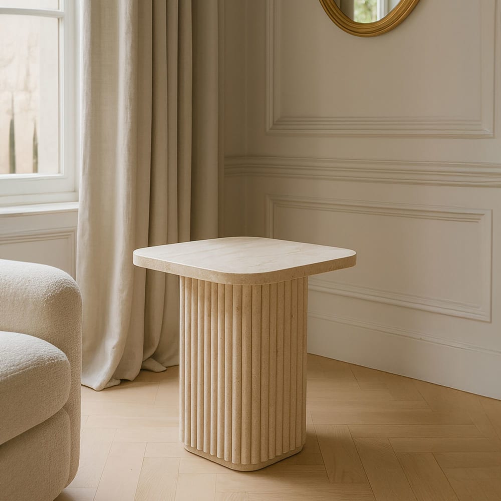 Now’s Home, table d’appoint, photo du marchand