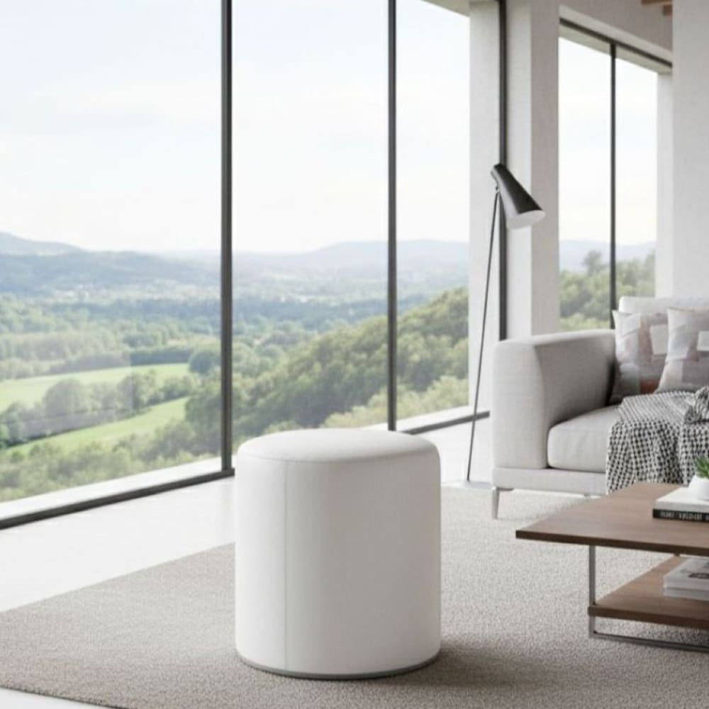 Talamo Italia, pouf en tissu ou velours, photo du marchand