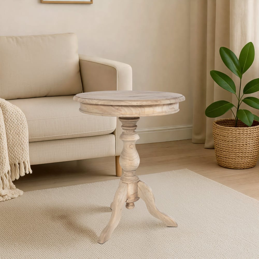 CLP, table d’appoint en bois, photo du marchand