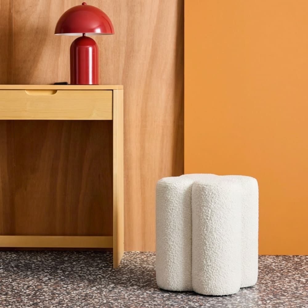 sweeek, pouf en tissu ou velours, photo du marchand