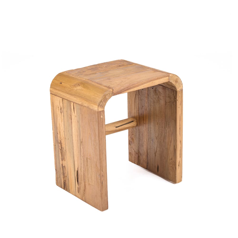 Bazar Bizar, table d’appoint en bois massif, photo du marchand