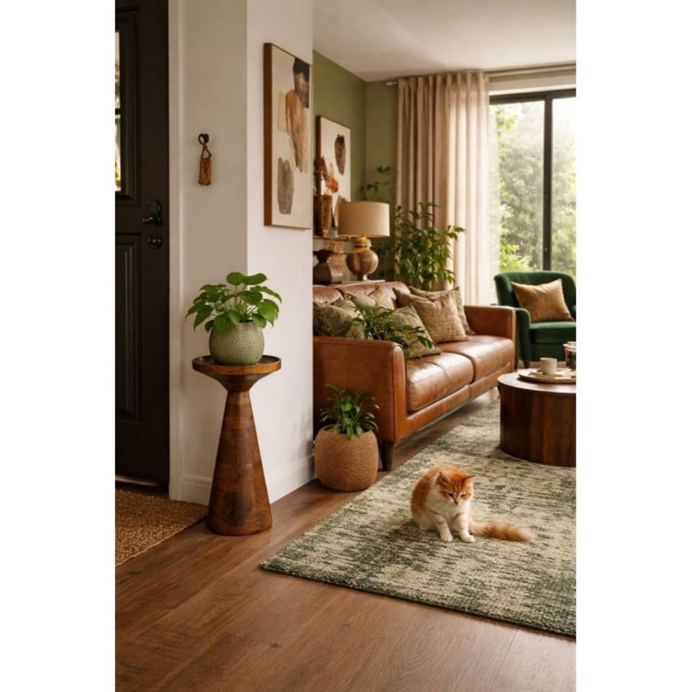 Zuiver, table d’appoint en bois, photo du marchand