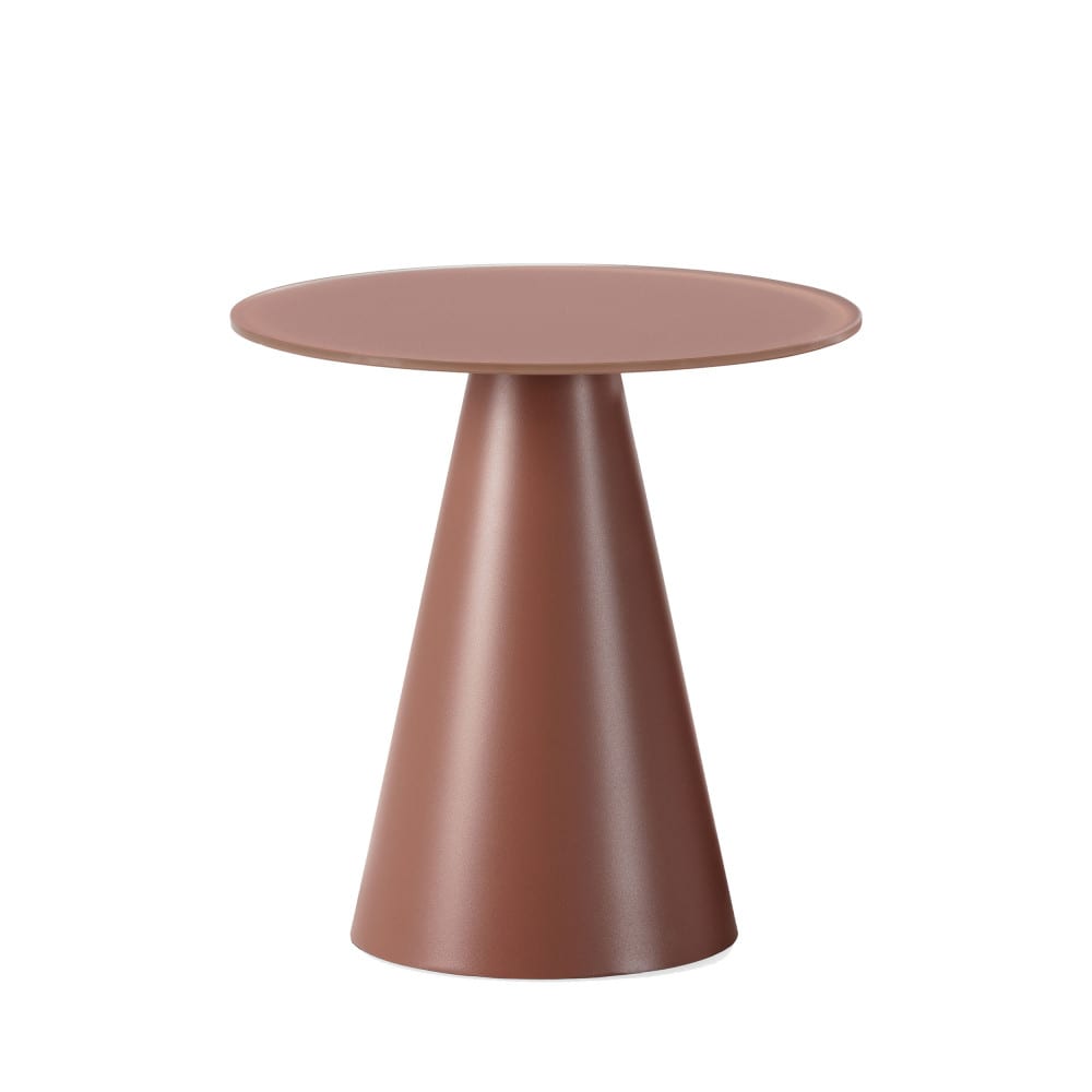 Drawer, table d’appoint en verre, photo du marchand