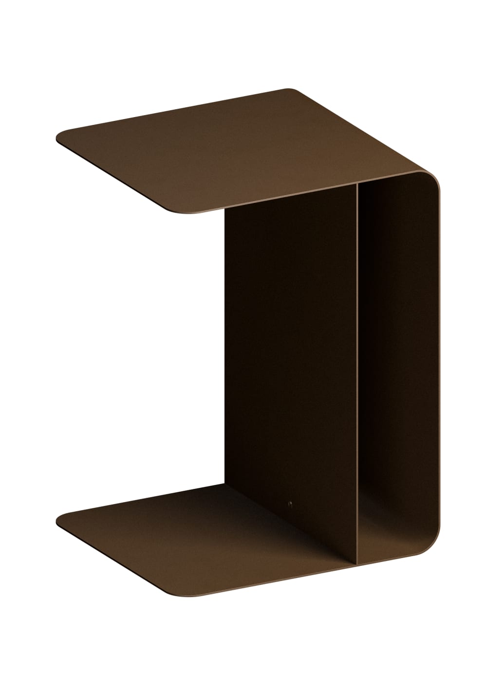 Metallbude, table d’appoint en métal, photo du marchand
