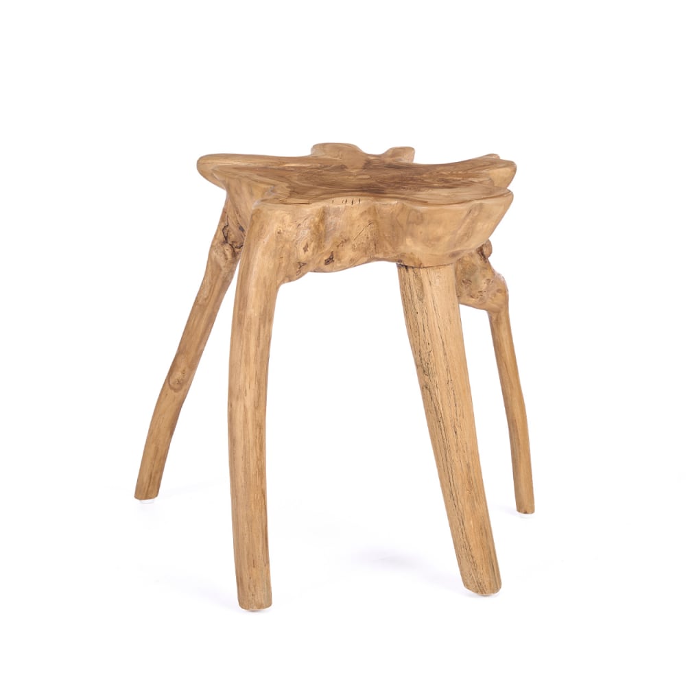 Bazar Bizar, table d’appoint en bois massif, photo du marchand