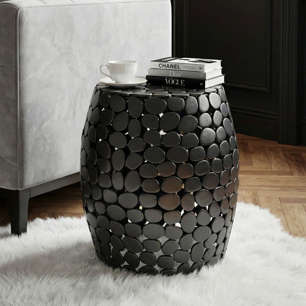 FineBuy, table d’appoint en métal, photo du marchand