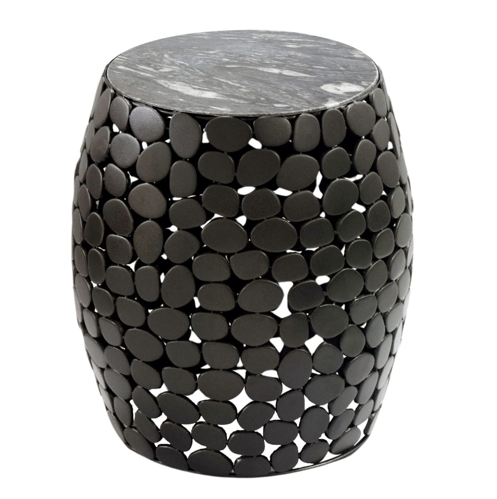 FineBuy, table d’appoint en marbre, photo du marchand
