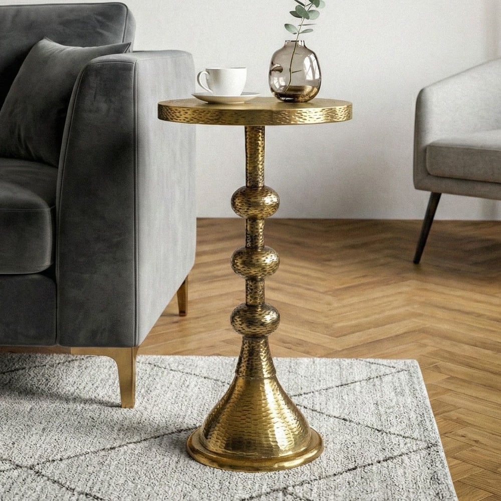FineBuy, table d’appoint en métal, photo du marchand