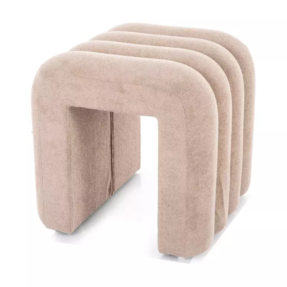 MSO, pouf en tissu ou velours, photo du marchand