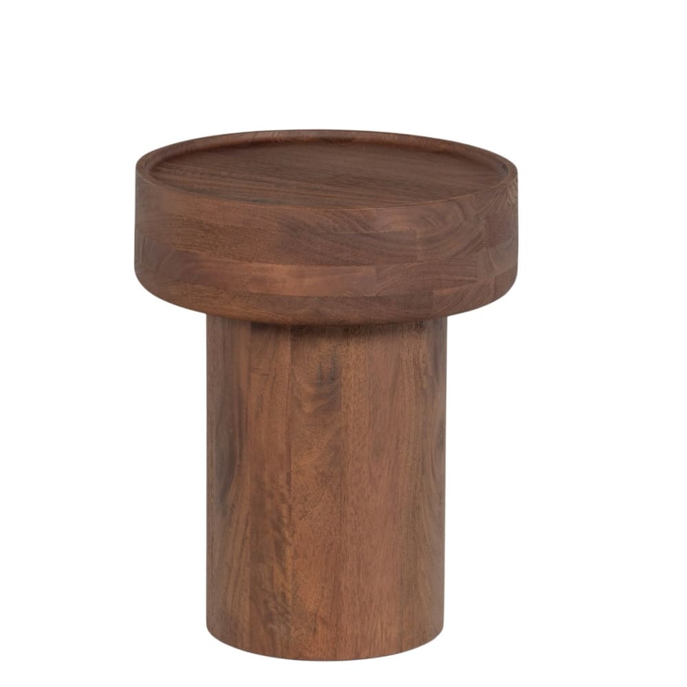 Woood, table d’appoint en bois massif, photo du marchand
