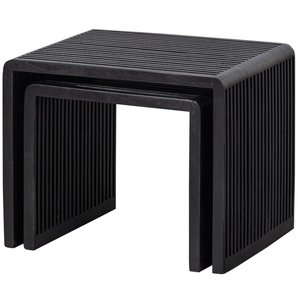Woood, table d’appoint en bois massif, photo du marchand