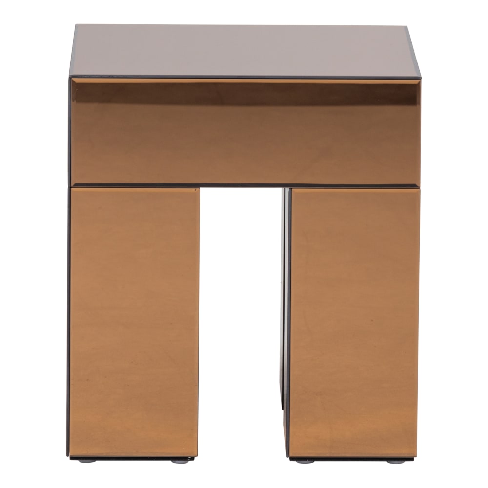 Woood, table d’appoint en verre, photo du marchand