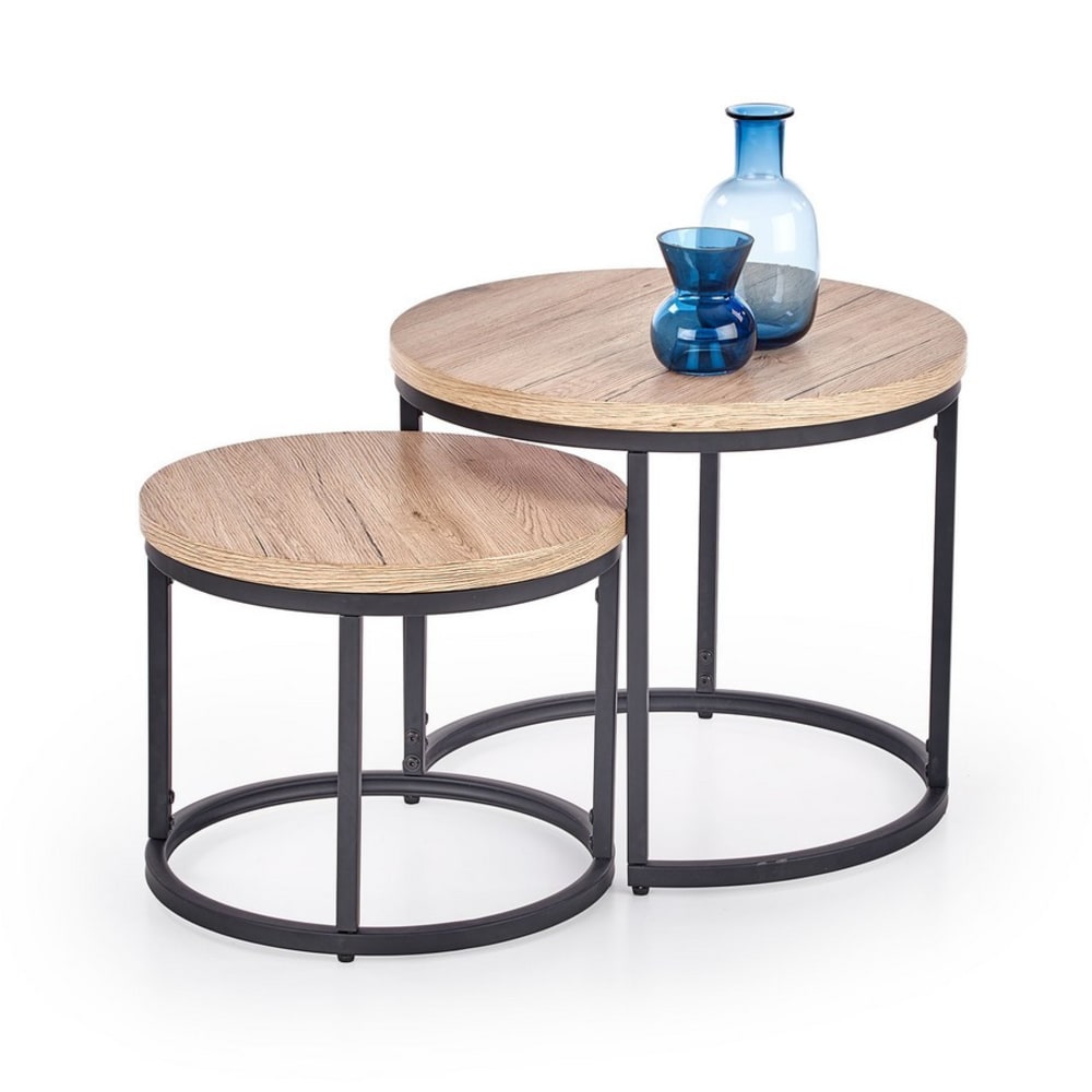 MSO, tables gigognes en bois, photo du marchand