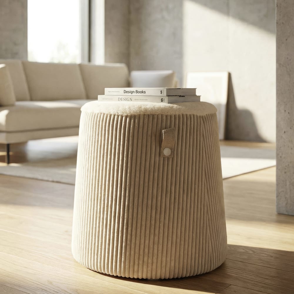 Mauro Ferretti, pouf en tissu ou velours, photo du marchand