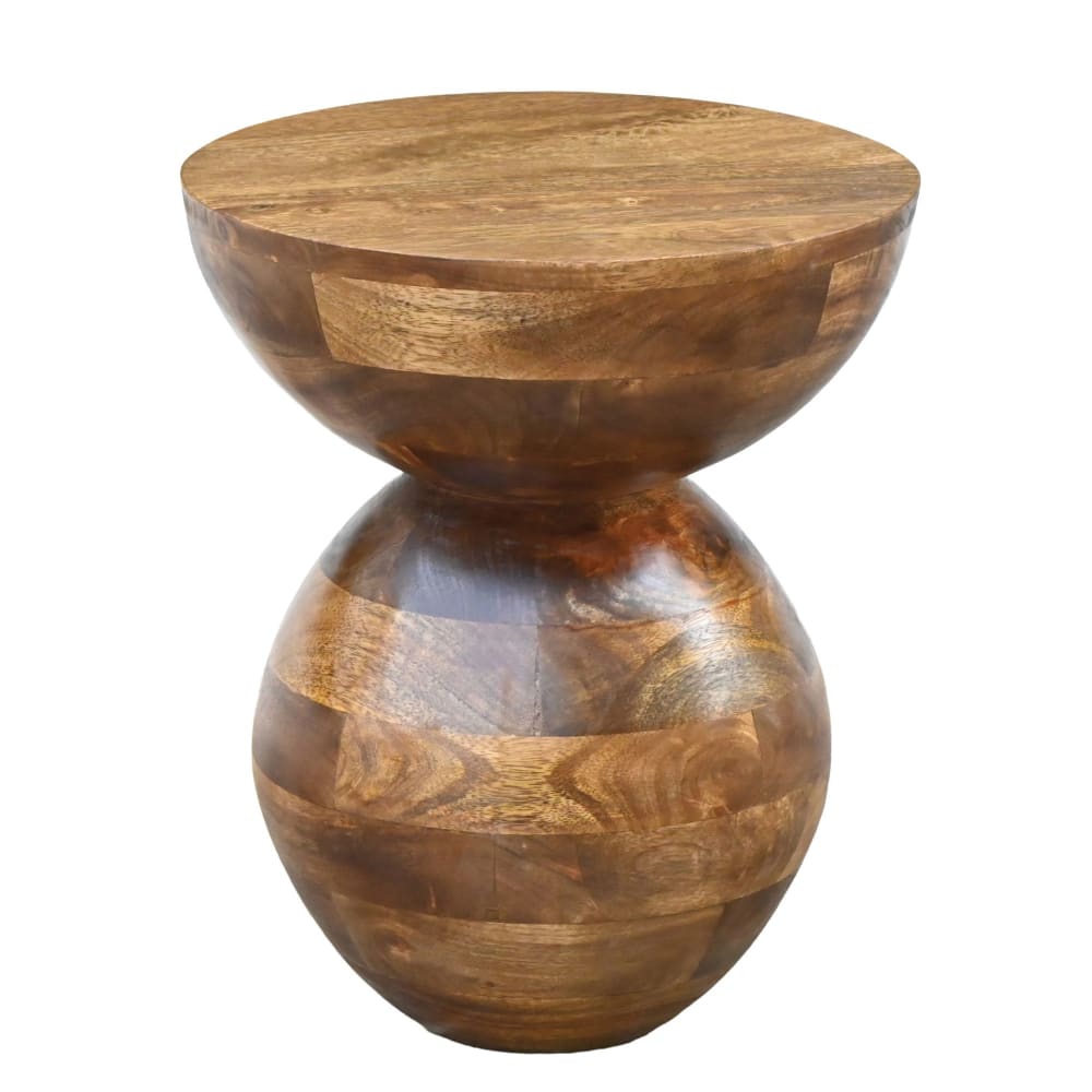 FineBuy, table d’appoint en bois massif, photo du marchand