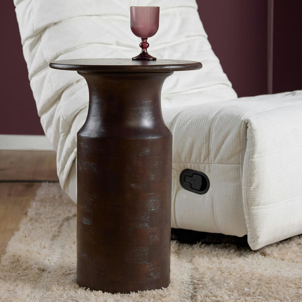 Pier Import, table d’appoint en bois, photo du marchand