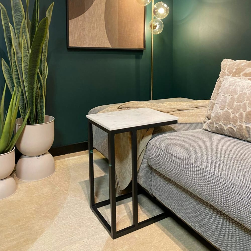Pier Import, table d’appoint en marbre, photo du marchand