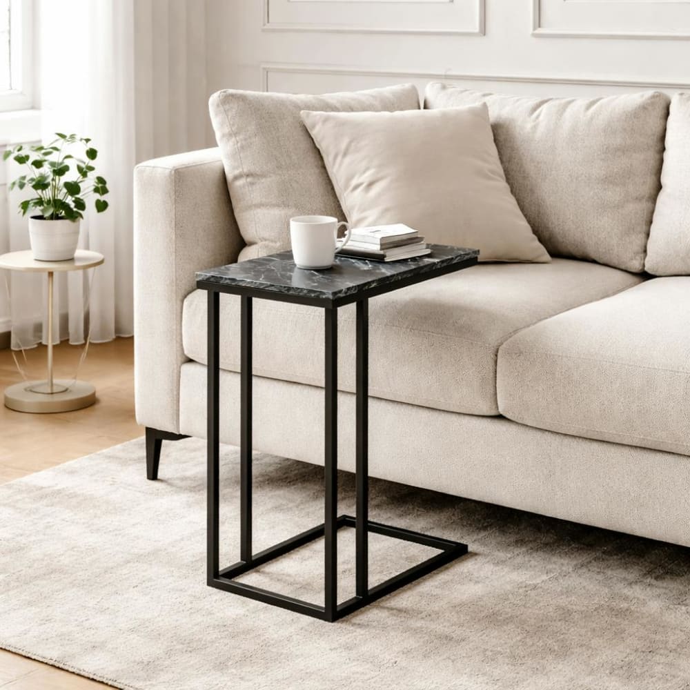 Pier Import, table d’appoint en marbre, photo du marchand